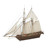 Decoração De Modelo De Barco À Vela De Madeira, Modelo De