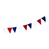 Decoração De Suspensão Do Partido Bandeira Azul Vermelha