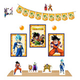 Decoração Só Um Bolinho - Dragon Ball