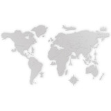 Decoração Viagem Mapa Mundi De Parede Com Fotos-mdf2,06x1,17