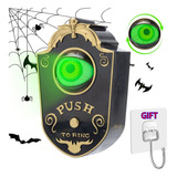 Decorações De Campainha De Halloween Com Globo Ocular Ilumin