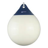 Defensa Para Embarcações A3 Branco Com Azul Seavix Fabricado Em Pvc Resistente E Flexível Barcos Lanchas Iates Veleiros Alto Mar Navegação Boia Náutica