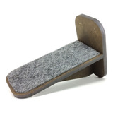 Degrau Pequeno Step Gato Mdf Escurecido Com Carpete Munchkin