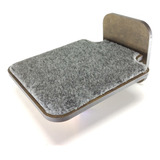 Degrau Step Gato Mdf Escurecido Com Carpete Munchkin