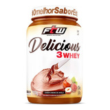 Delicious 3 Whey 900g - Ftw - Top Sabores Sabor Creme De Avelã