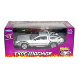 Delorean Back To The Future 1 Time Machine Escala 1:24 Welly