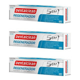 Dentalclean Regenerador Gel Dental C/ Flúor 90g (kit C/03)