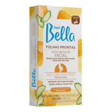 Depil Bella 16 Folhas Prontas Facial Mel Com Aloe Vera