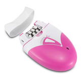 Depilador Feminino Recarregável Máquina Depilação Elétrico Cor Rosa 110v/220v