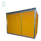 Deposito De Jardim, Mini Galpão, Container Porta De Correr