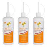 Dermaex Óleo De Girassol Para Feridas E Escaras 200ml -kit 3