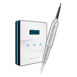 Dermografo Sharp 300 Pro Silver + Slim White - Preto / Az