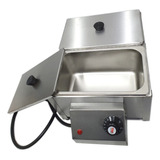 Derretedeira De 2 Cubas Com Tampa Em Inox 5kg 110v Ou 220v