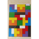 Desafio De Madeira (m269) Tetris, Blocos Russos - 26 Peças
