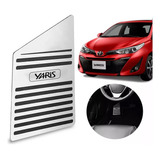 Descanso Apoio De Pé Aço Inox Pedaleira Fiat Yaris