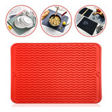 Descanso De Louça Silicone Mesa Suporte Apoio Panela 30x40cm