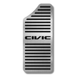 Descanso De Pé Aço Inox Escovado Civic G10 17 18 19 20 21