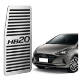 Descanso De Pé Aço Inox Premium Original Hyundai Hb20 2020