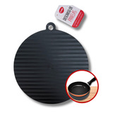 Descanso Panela Antiderrapante Redondo Silicone Apoio Kit 6