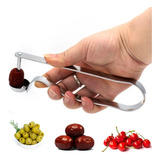 Descaroçador Manual P/ Azeitona Em Aço Inox Empada Pastel