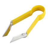 Descascador De Morango, Removedor De Haste, Abacaxi, Amarelo
