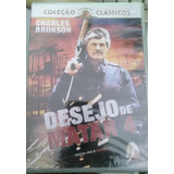 Desejo De Matar 4 Dvd Original Lacrado Charles Bronson
