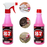 Desengraxante H-7 Spray + Refil - 1l - Limpeza Pesada H7