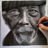 Desenho Realista Feito A Lápis - Sob Encomenda