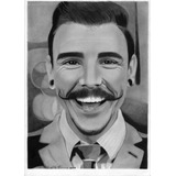 Desenho Realista Sob Encomenda,foto,retrato (tamanho A4)