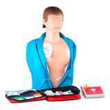 Desfibrilador Treinamento + Manequim Torso Rcp P/ Bls E Acls