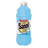 Desinfetante Bactericida Sanol 2 Litros Talco Limpeza