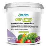 Desinfetante Em Po Hortifruticulas Alimentos Chef Sanitiz 1k