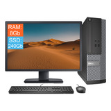 Desktop + Monitor Dell Optiplex Core