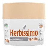 Desodorante Em Creme Herbíssimo Vanilla 55g