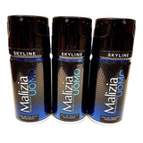 Desodorante Malizia Skyline 150ml Pack C/3