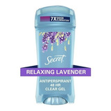 Desodorante Secret Clear Gel Lavanda 73g - 48h-original Eua 