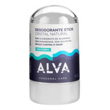Desodorante Stick Kristall Sensitive Alva - 60g Fragrância Sem Perfume
