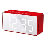 Despertador Relógio Digital Som Bluetooth Numeros Grandes