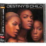 Destiny's Child - Destiny Fulfilled - Cd Japonês Com Obi