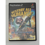 Destroy All Humans! Playstation 2 Ps2 Original Completo