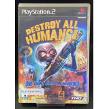 Destroy All Humans Original Ps2 Midia
