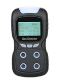 Detector De Gás 4 Em 1 Co Monitor Digital Portátil Gás Tóxic