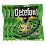 Detefon Espiral Mosquito Dengue E Zika 30un