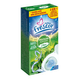 Detergente 3 Un Pastilha Adesiva 10g Frescor Descarga Vaso