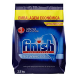 Detergente Em Pó Para Lava Louças Finish Advanced 2,5kg