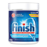 Detergente Para Lava-louças Finish Advanced Power Powder Em Pó Original Em Pote 450 G