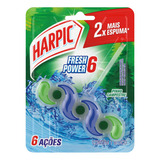Detergente Sanitário Bloco Pinho Campestre Fresh Power 6 Harpic