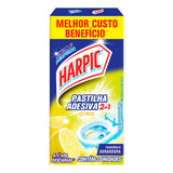 Detergente Sanitário Pastilha Adesiva Citrus Harpic