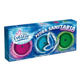 Detergente Sanitário Pedra Kit C/3 Novo Frescor
