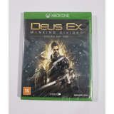 Deus Ex - Mankind Divided - Xbox One (lacrado)